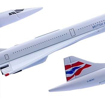 ブリティッシュエアウエィズ　ダイキャストモデル　1/400 コンコルド Amazon.com: 1/400 Concorde for British Airways diecast pre